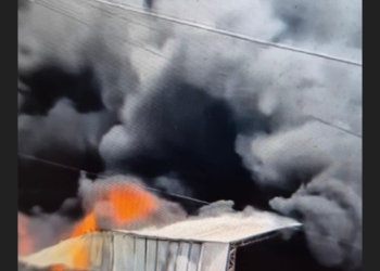 Incêndio atinge empresa de resíduos químicos em Cordeirópolis