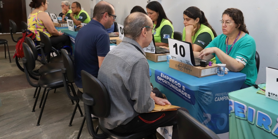 Feirão de Emprego de Campinas oferece mais de 1,4 mil vagas nesta sexta-feira