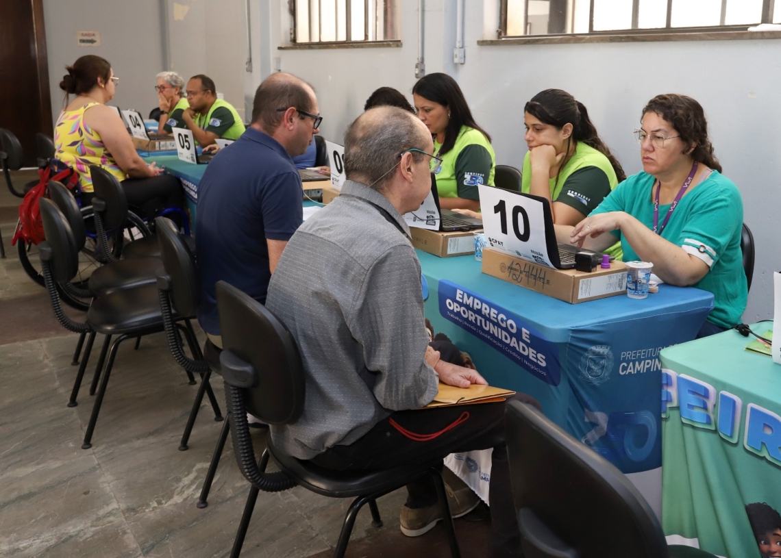 Feirão de Emprego de Campinas oferece mais de 1,4 mil vagas nesta sexta-feira