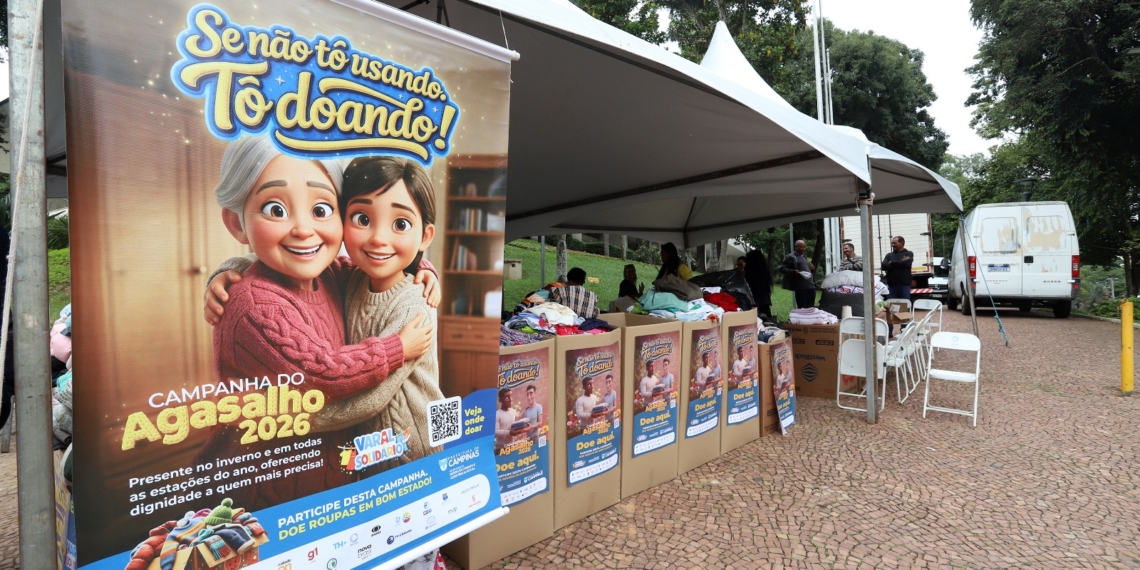 Campanha do Agasalho arrecada 15,8 toneladas de doações em Campinas