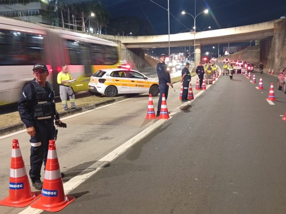 Campinas faz 15 mil testes de bafômetro em operações neste ano