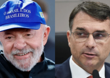Futura: Flávio tem 40,4% das intenções de voto no 1º turno; Lula, 38,4%