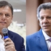 Real Time/Big Data em SP: Tarcísio tem 53% no 1º turno, e Haddad soma 36%