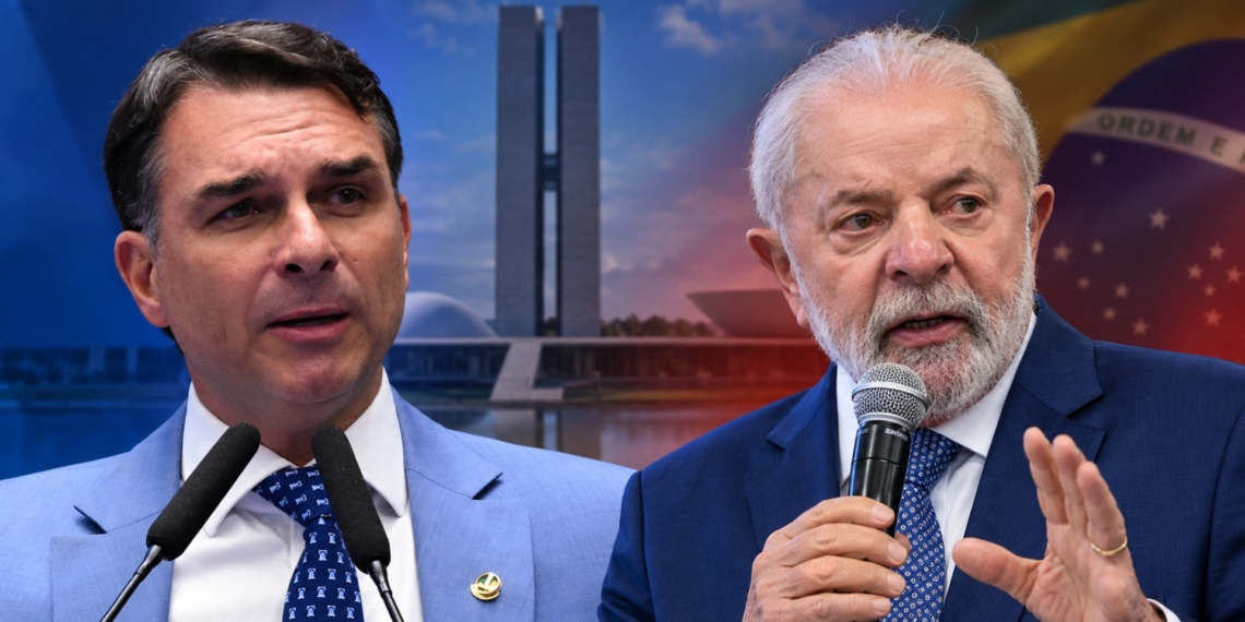 PoderData/Aya aponta Flávio Bolsonaro com 47% e Lula com 45% no 2º turno
