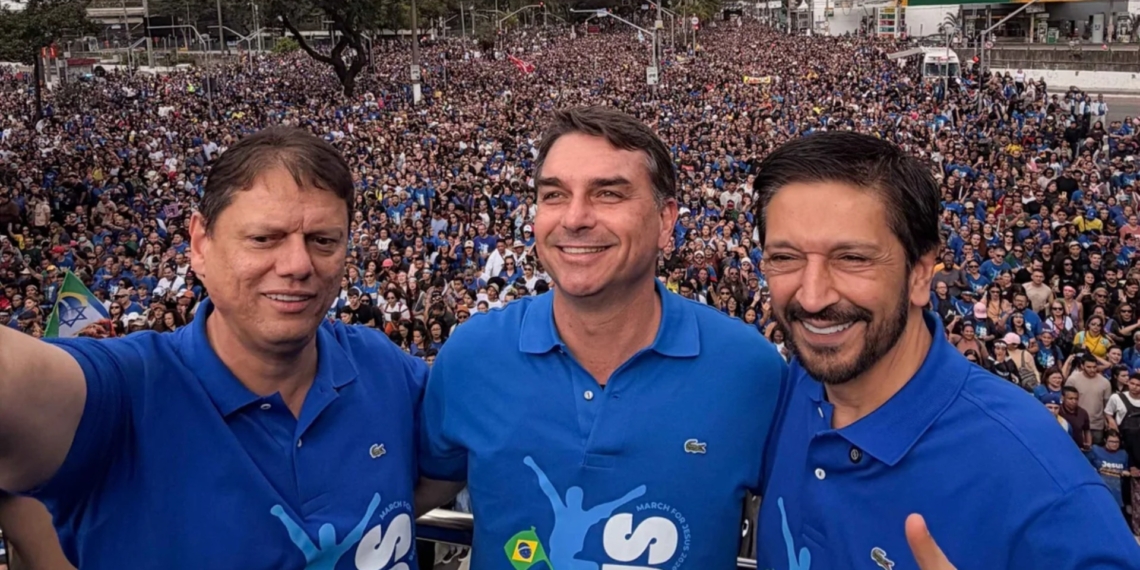 Tarcísio e Nunes levarão 300 prefeitos para ato de 7 de Setembro na Av. Paulista, em São Paulo
