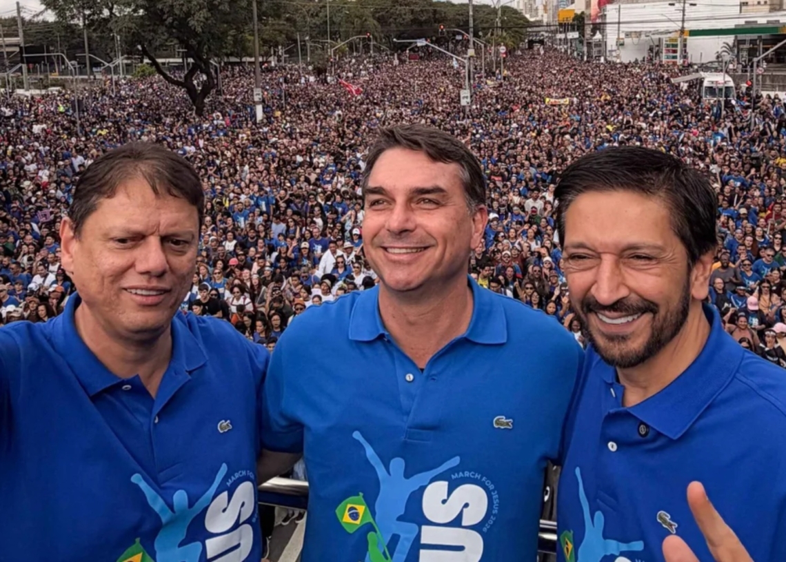 Tarcísio e Nunes levarão 300 prefeitos para ato de 7 de Setembro na Av. Paulista, em São Paulo