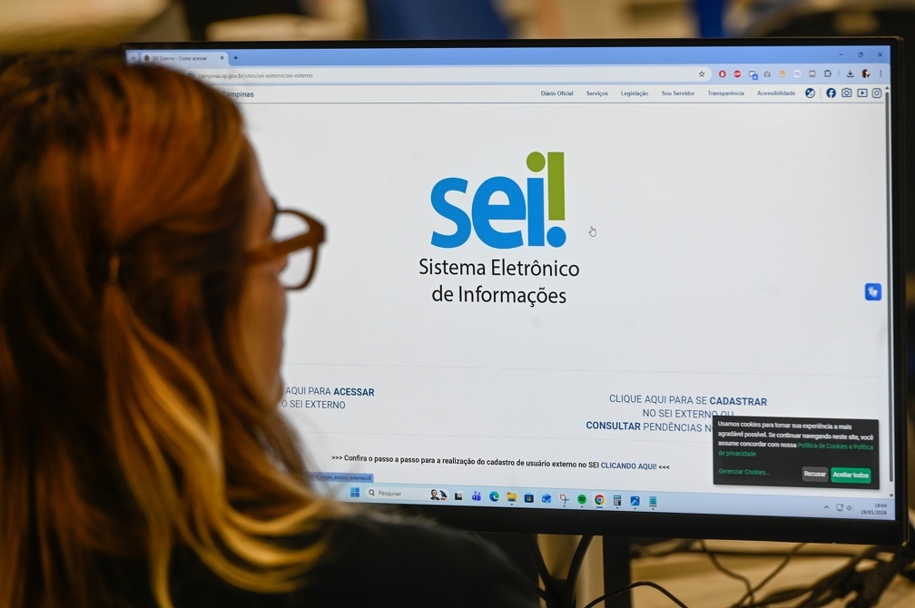 Campinas suspende acesso externo ao sistema eletrônico SEI por segurança