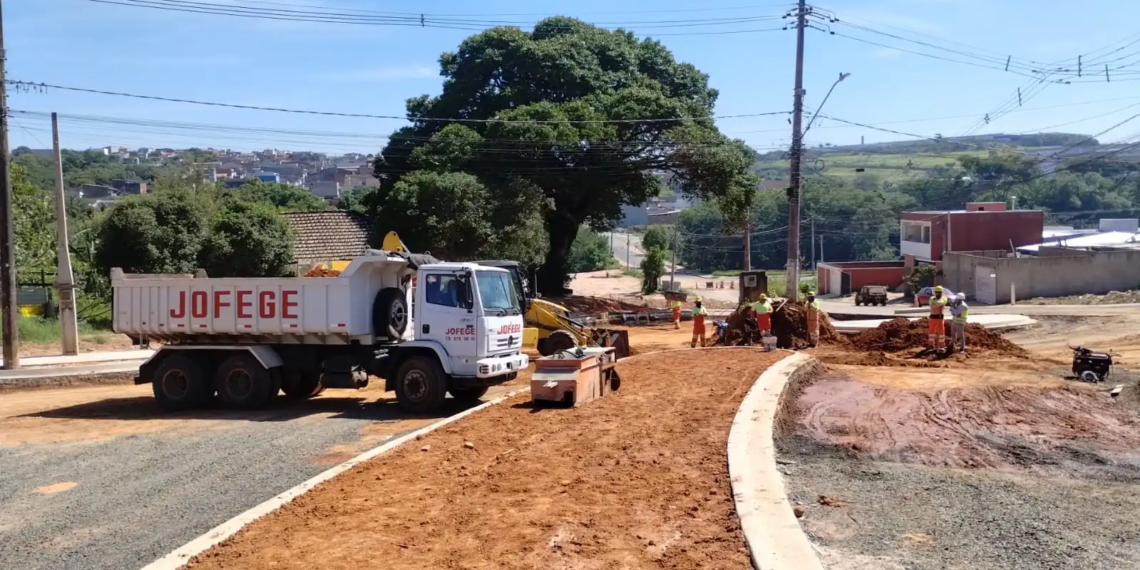 Hortolândia fará bloqueios para asfaltar nova rotatória no Jardim Nova Europa