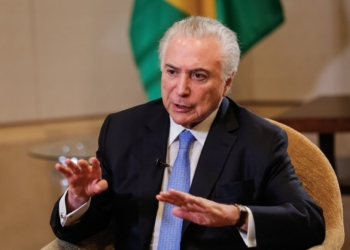 Temer e Romeu Zema declaram apoio a Flávio Bolsonaro no 2º turno
