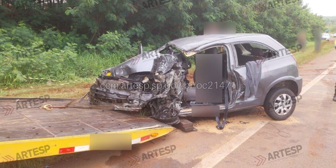 Motorista morre e duas pessoas ficam feridas em acidente na SP-191, em Araras