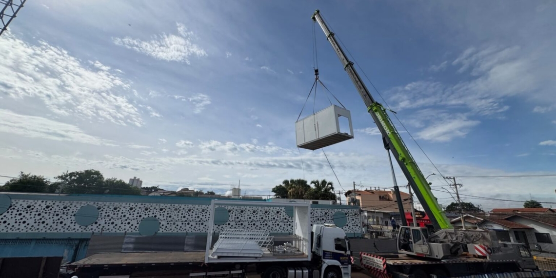 Piracicaba inicia instalação de módulos para ampliar Hospital Municipal