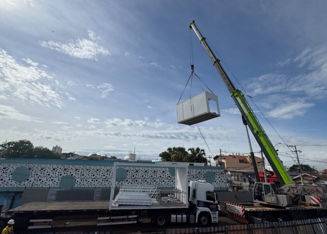 Piracicaba inicia instalação de módulos para ampliar Hospital Municipal