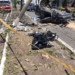 Motorista morre após carro bater em poste e capotar em Sousas