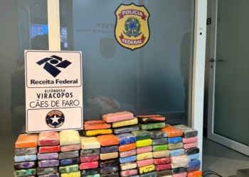 PF apreende 125 kg de cocaína no Aeroporto de Viracopos, em Campinas