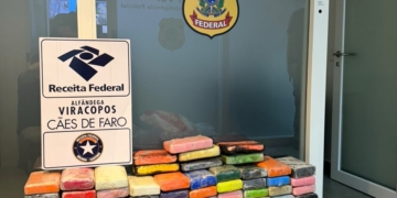 PF apreende 125 kg de cocaína no Aeroporto de Viracopos, em Campinas
