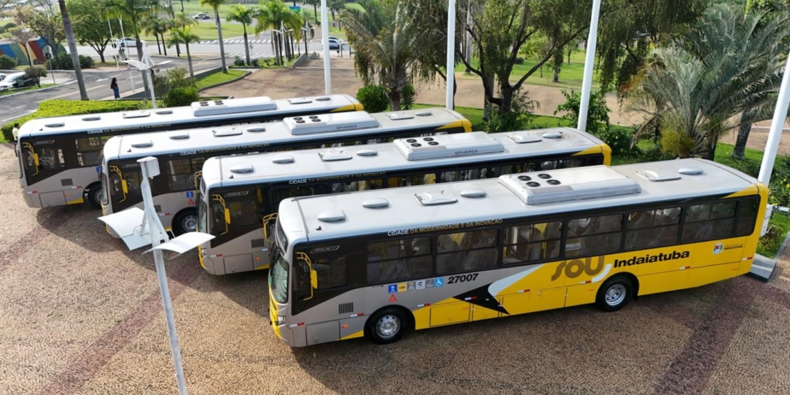 Indaiatuba renova 46% da frota de ônibus urbanos