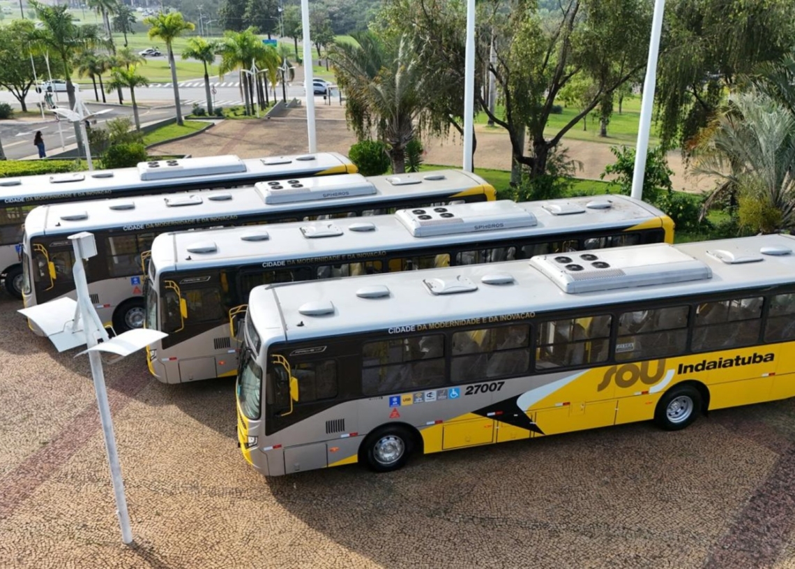Indaiatuba renova 46% da frota de ônibus urbanos