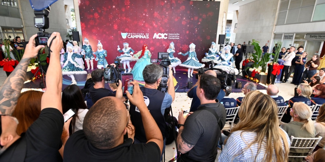 Campinas lança Natal 2026 com Vila do Papai Noel, shows e Parada de Natal