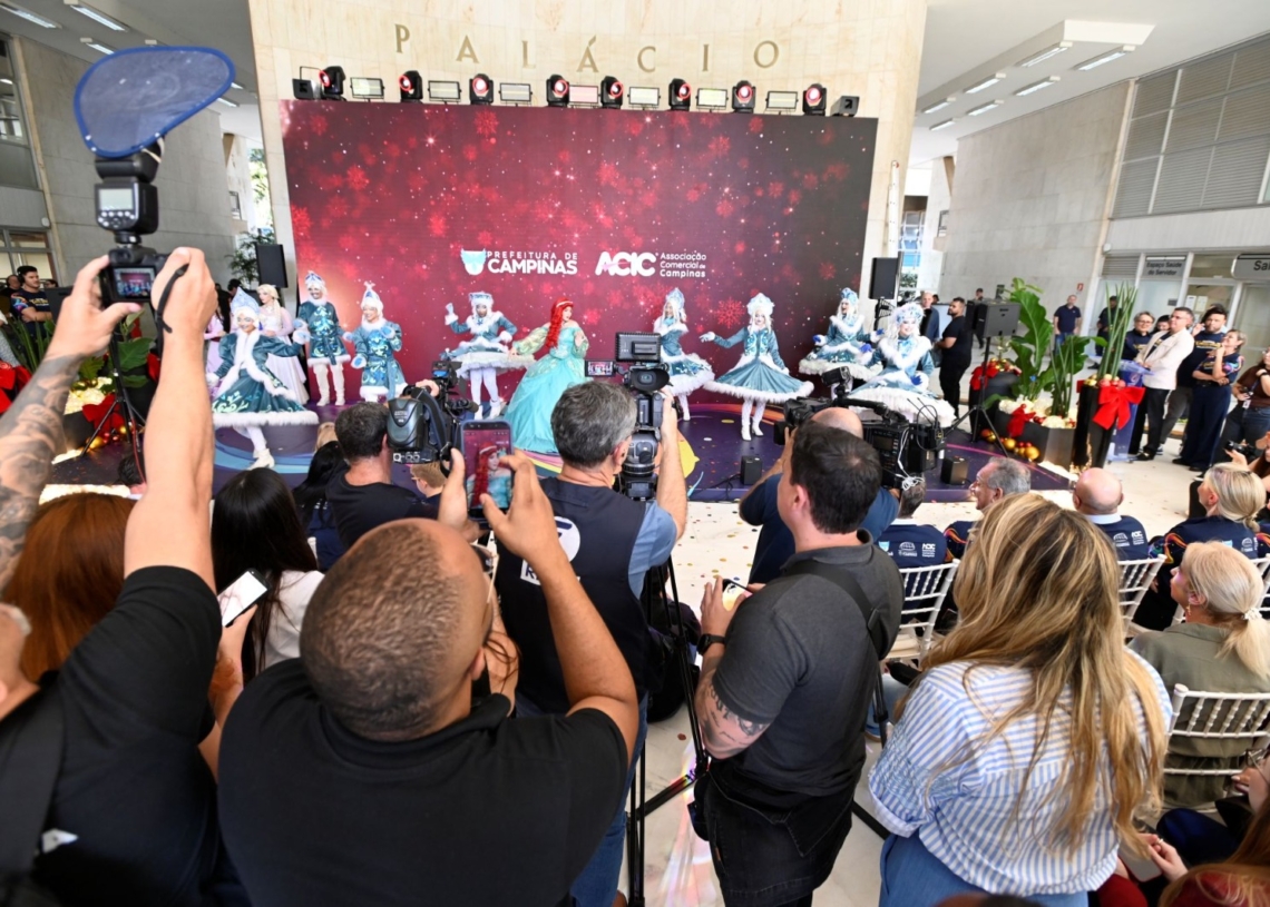Campinas lança Natal 2026 com Vila do Papai Noel, shows e Parada de Natal