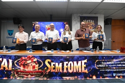 Campinas lança Natal sem Fome com panetone solidário