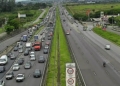Feriado de Nossa Senhora Aparecida deve levar 874 mil veículos ao Corredor Dom Pedro