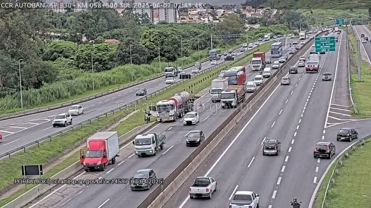 Feriado deve levar 2,2 milhões de veículos ao Sistema Anhanguera-Bandeirantes