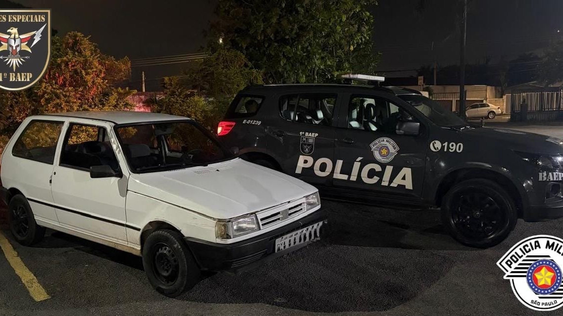 BAEP recupera carro furtado em Sumaré durante patrulhamento em Campinas