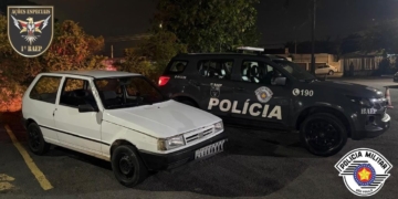 BAEP recupera carro furtado em Sumaré durante patrulhamento em Campinas