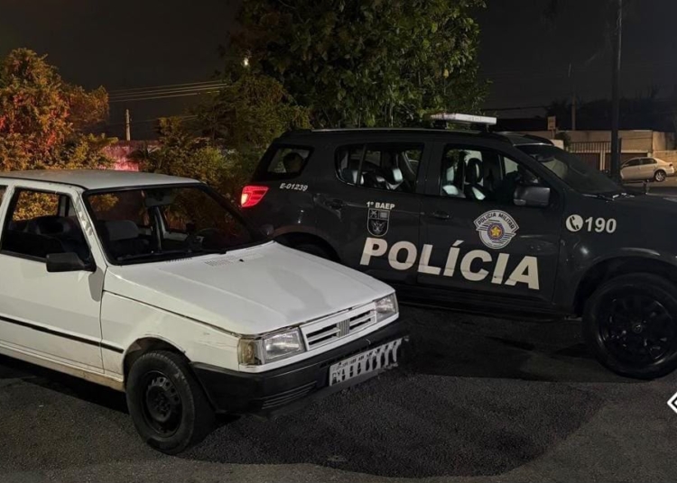 BAEP recupera carro furtado em Sumaré durante patrulhamento em Campinas