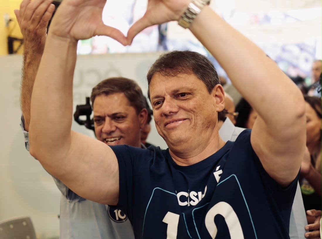 Tarcísio vence com folga em Campinas e abre 147 mil votos sobre Haddad