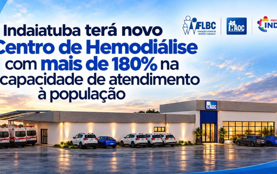 Indaiatuba terá novo Centro de Hemodiálise com 188% mais capacidade
